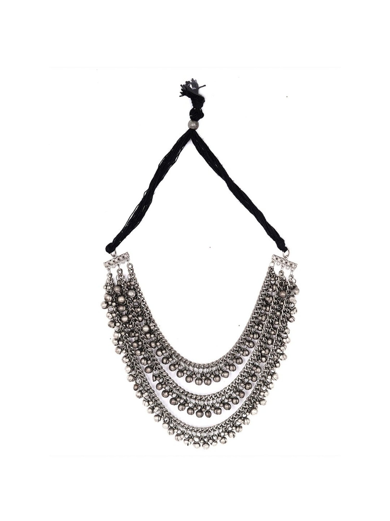 Teejh Pitara Collection Rudrani Oxidized Jewellery Set