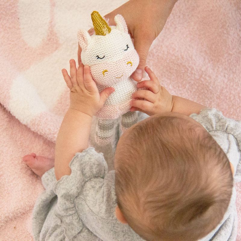 Living Textiles Bento Gift Set Pink Swaddle + Kenzie - 2pk