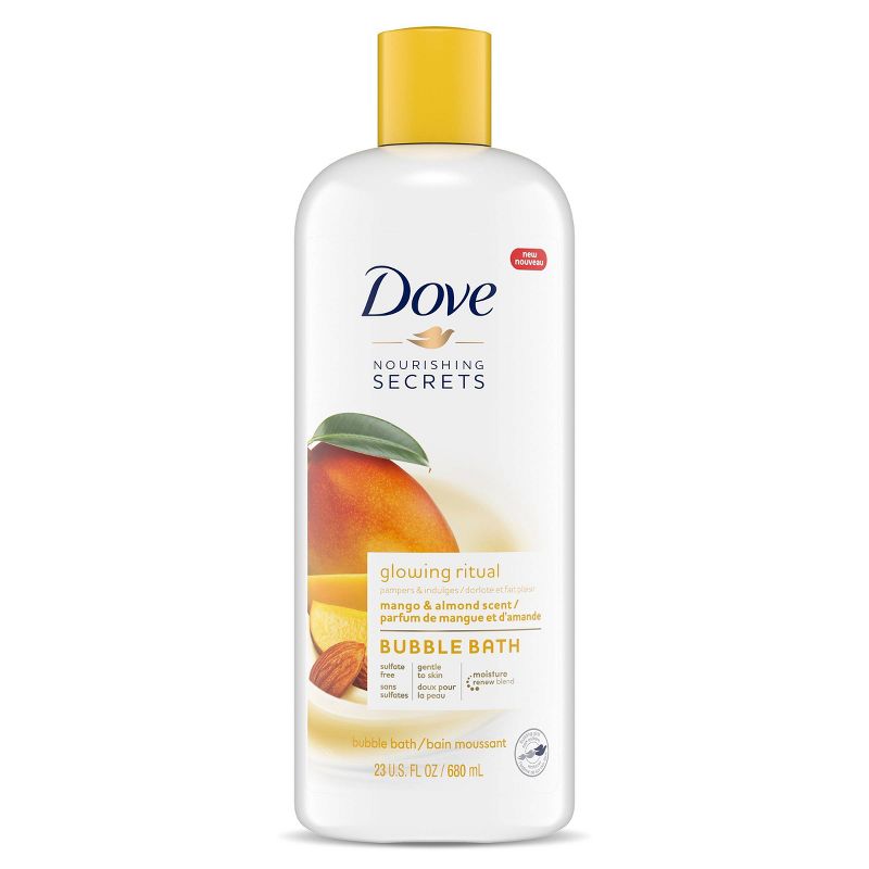 Dove Nourishing Secrets Glowing Ritual Sulfate Free Bubble Bath Mango & Almond - 23 fl oz