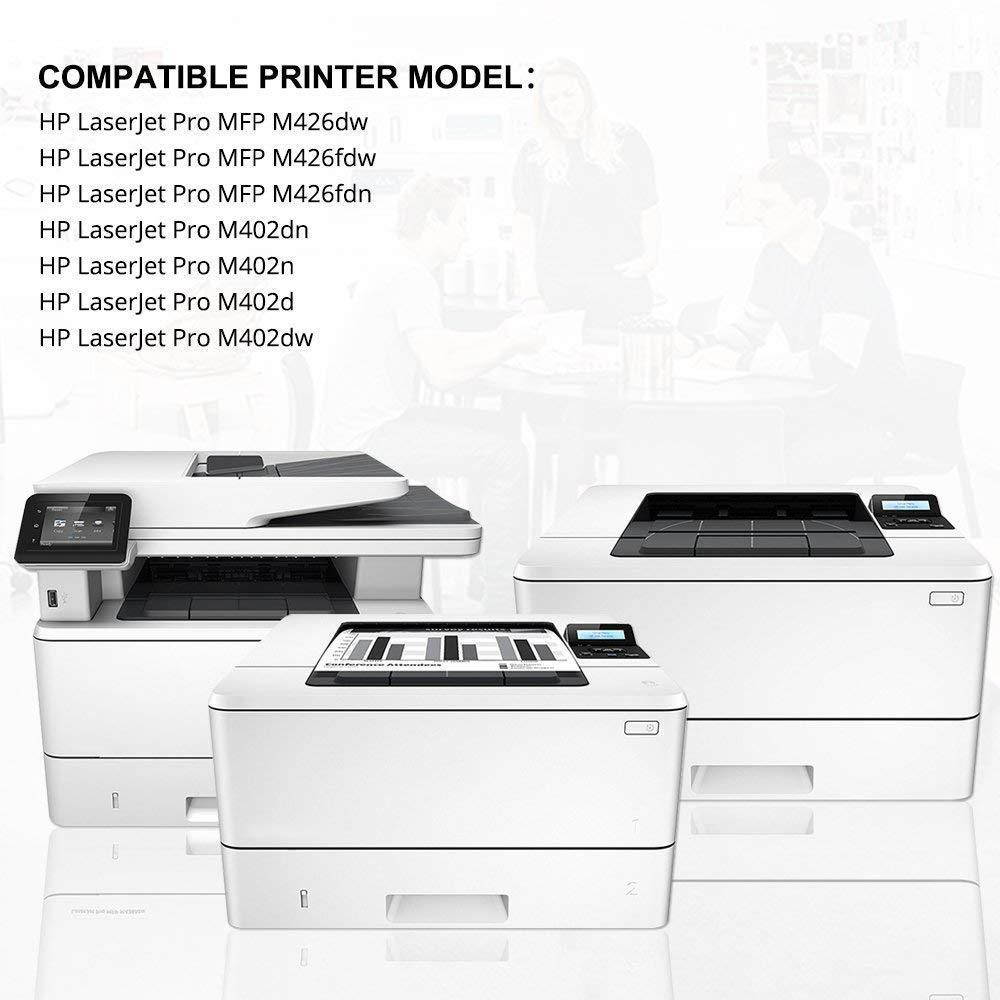 Cool Toner Compatible Toner Cartridge Replacement for HP 26A CF226A 26X CF226X for HP Laserjet Pro m402dn M402n M426fdw M402dw HP Laserjet Pro MFP M426fdw M426dw M426fdn HP M402 M426 Printer Ink-4Pack
