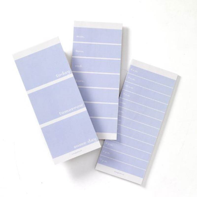 momAgenda Memo Pads. To-do List Pads to Keep You Focused. Maximize Your Hourly, Daily, and Weekly Goals. Hectic Schedules Have Met Their Match! - Blue