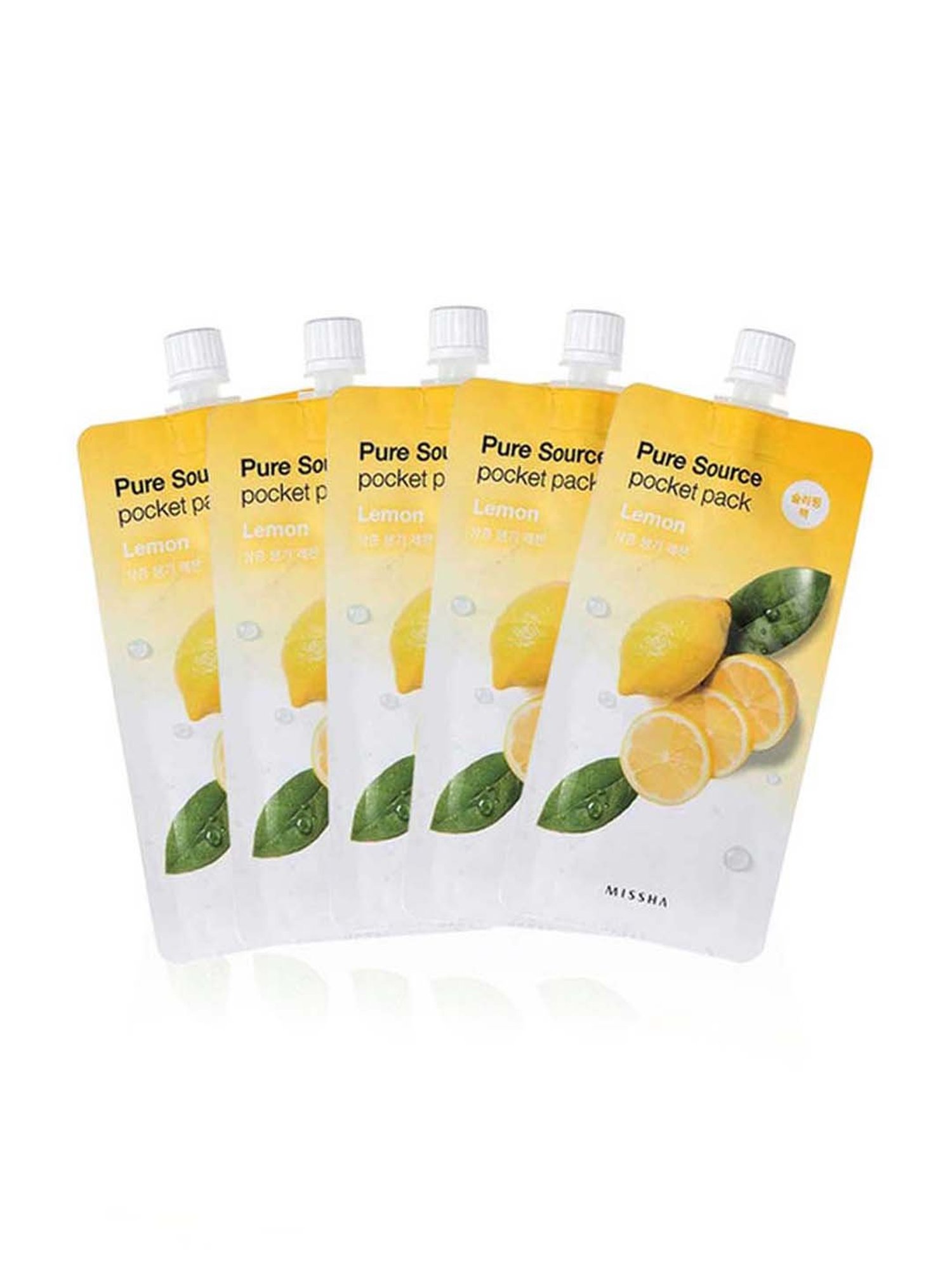 MISSHA Pure Source Pocket Pack Lemon (Set of 5)