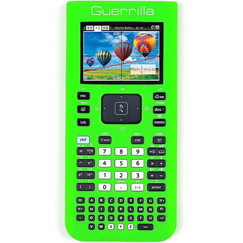 Silicone Case for Texas Instruments TI Nspire CX/CX CAS Graphing Calculator, Green