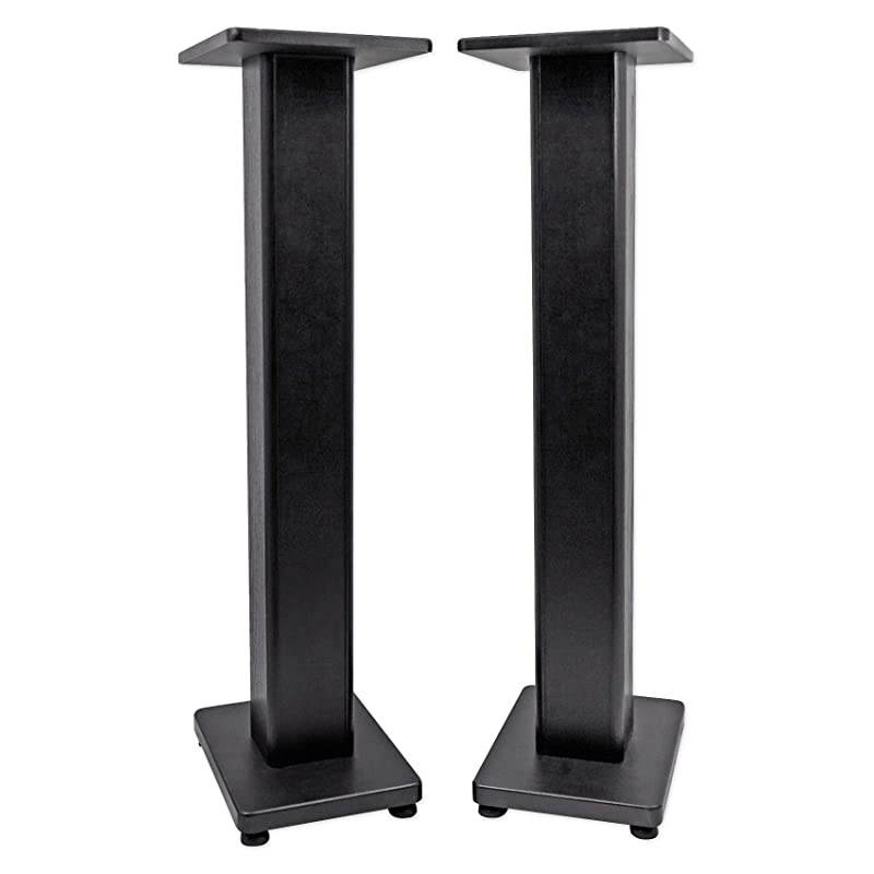 2 28quot Inch Bookshelf Speaker Stands Surround Sound Home Theater