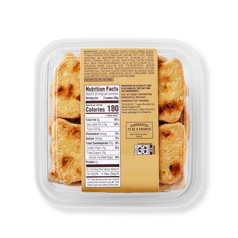 Caramel Toffee Mini Scones - 10.25oz - Favorite Day™