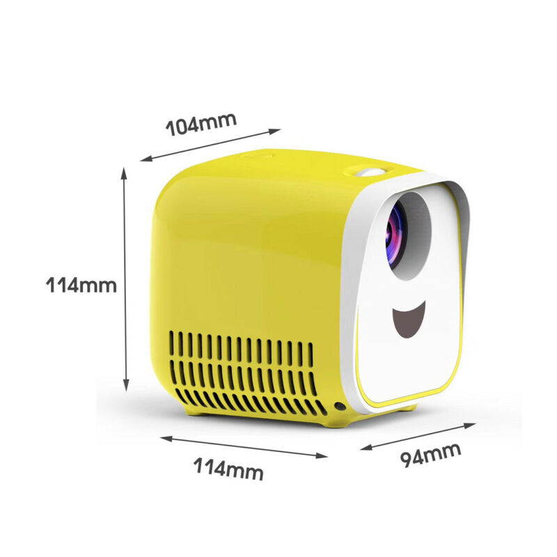Mini Pocket Projector LED Home Theater Cinema 1000LM HD 1080p USB HDMI TF