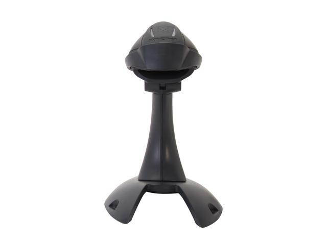 Honeywell Voyager 1200g Wired Laser 1D Barcode Scanner, RS232/USB/KBW/IBM, USB Kit with Stand, Black - 1200G-2USB-1