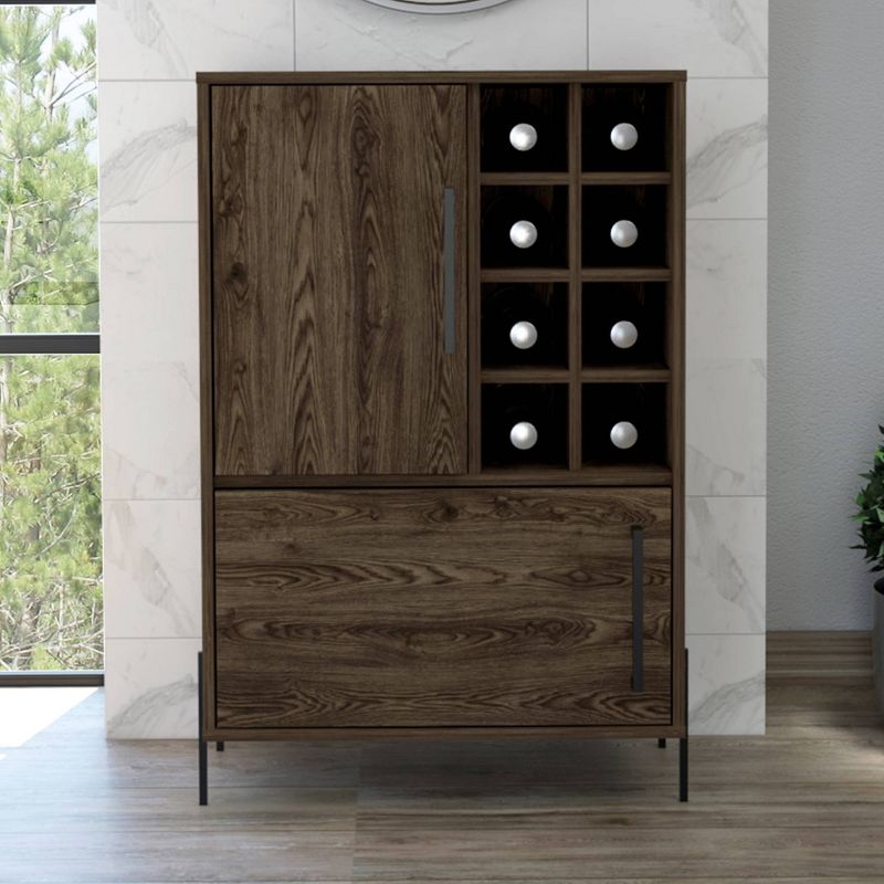 Aster High Bar Cabinet Light Wood - RST Brands