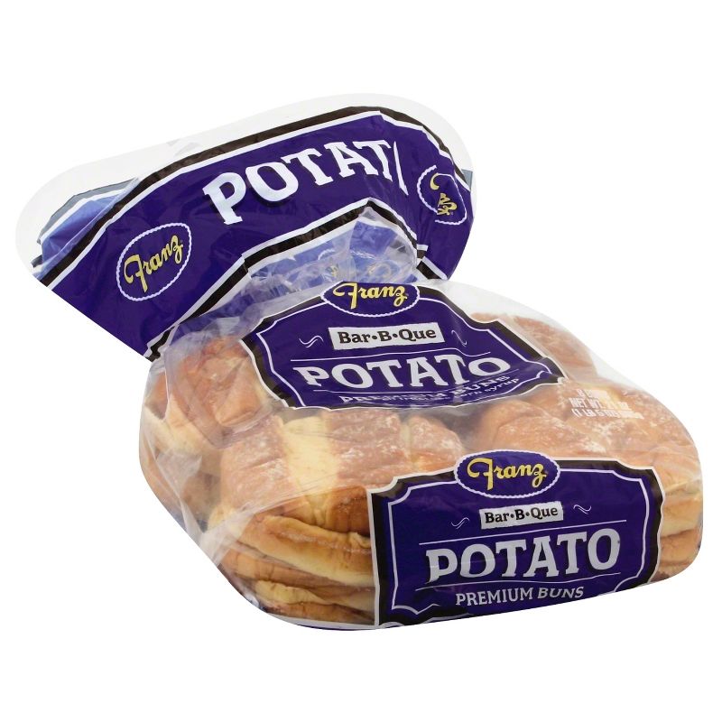 Franz Premium BBQ Potato Buns - 21oz/8ct