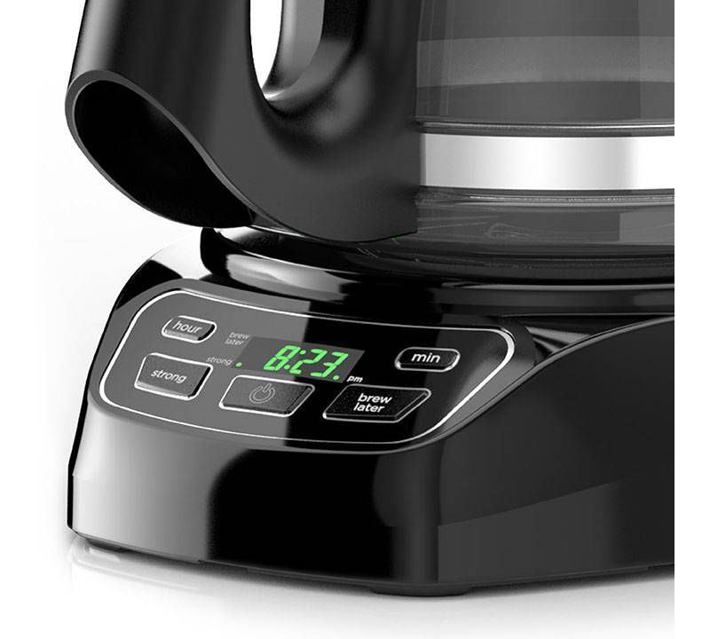 BLACK+DECKER 12 Cup Programmable Coffee Maker - Black CM1110B