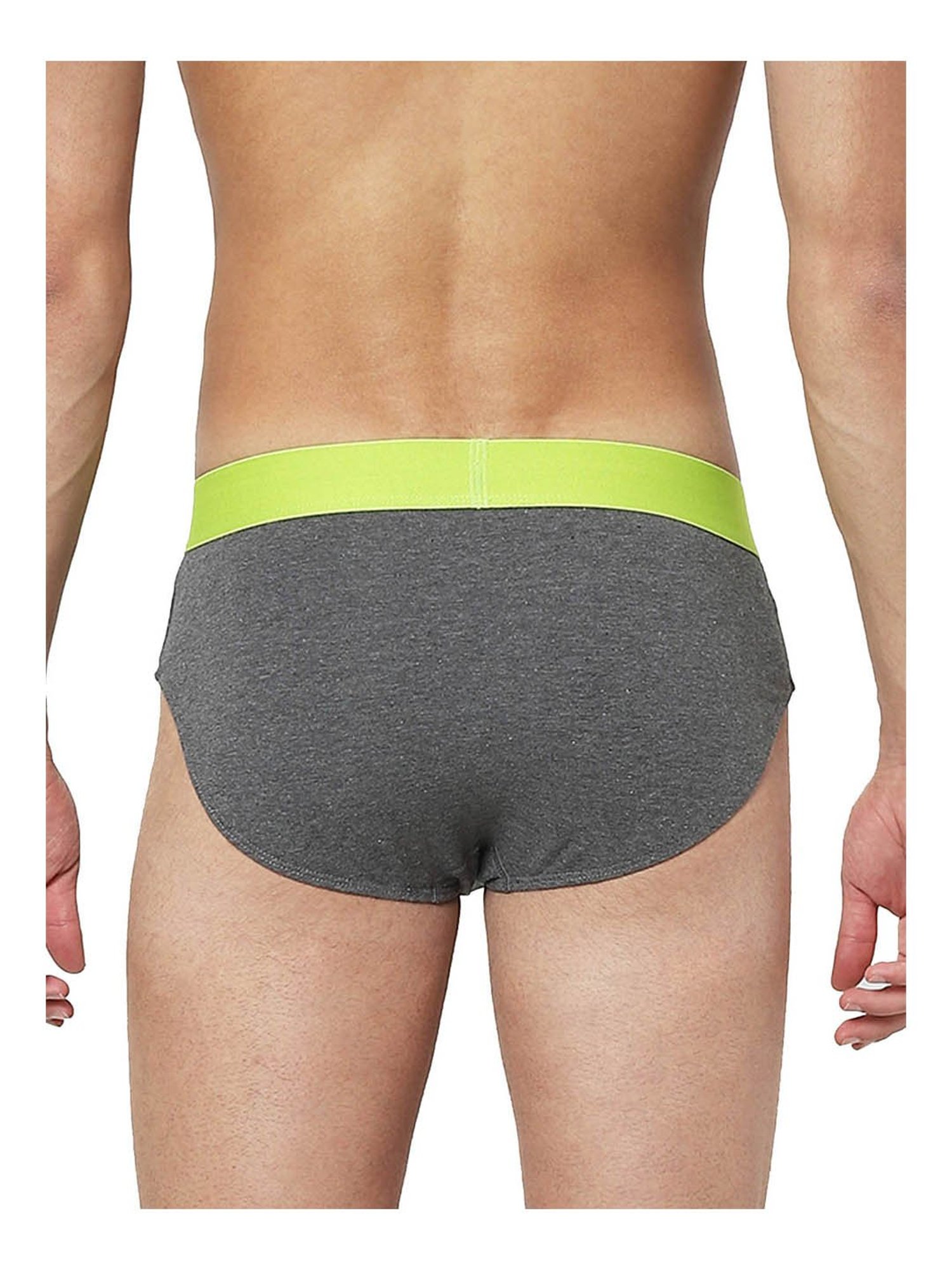Levi's Grey Cotton Regular Fit Briefs