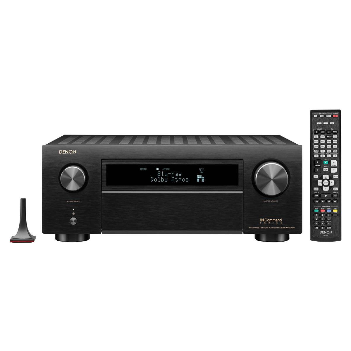 Denon AVR-X6500H 11.2 CH 4K Ultra HD AV Receiver with HEOS