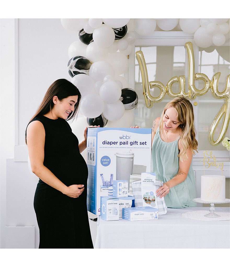 Ubbi Diaper Pail 7-Piece Gift Set