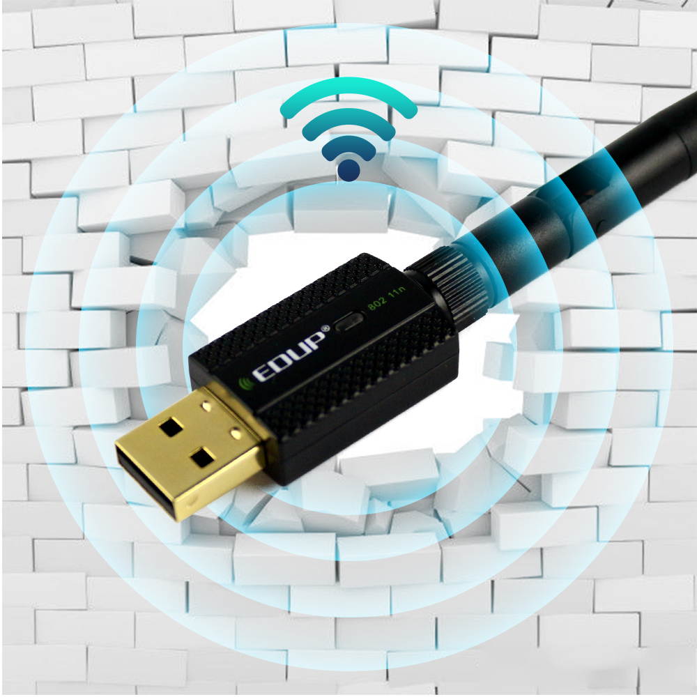 Wifi Adapter Dongle for Windows 10 / XP Wireless Adapter 300Mbps Driver