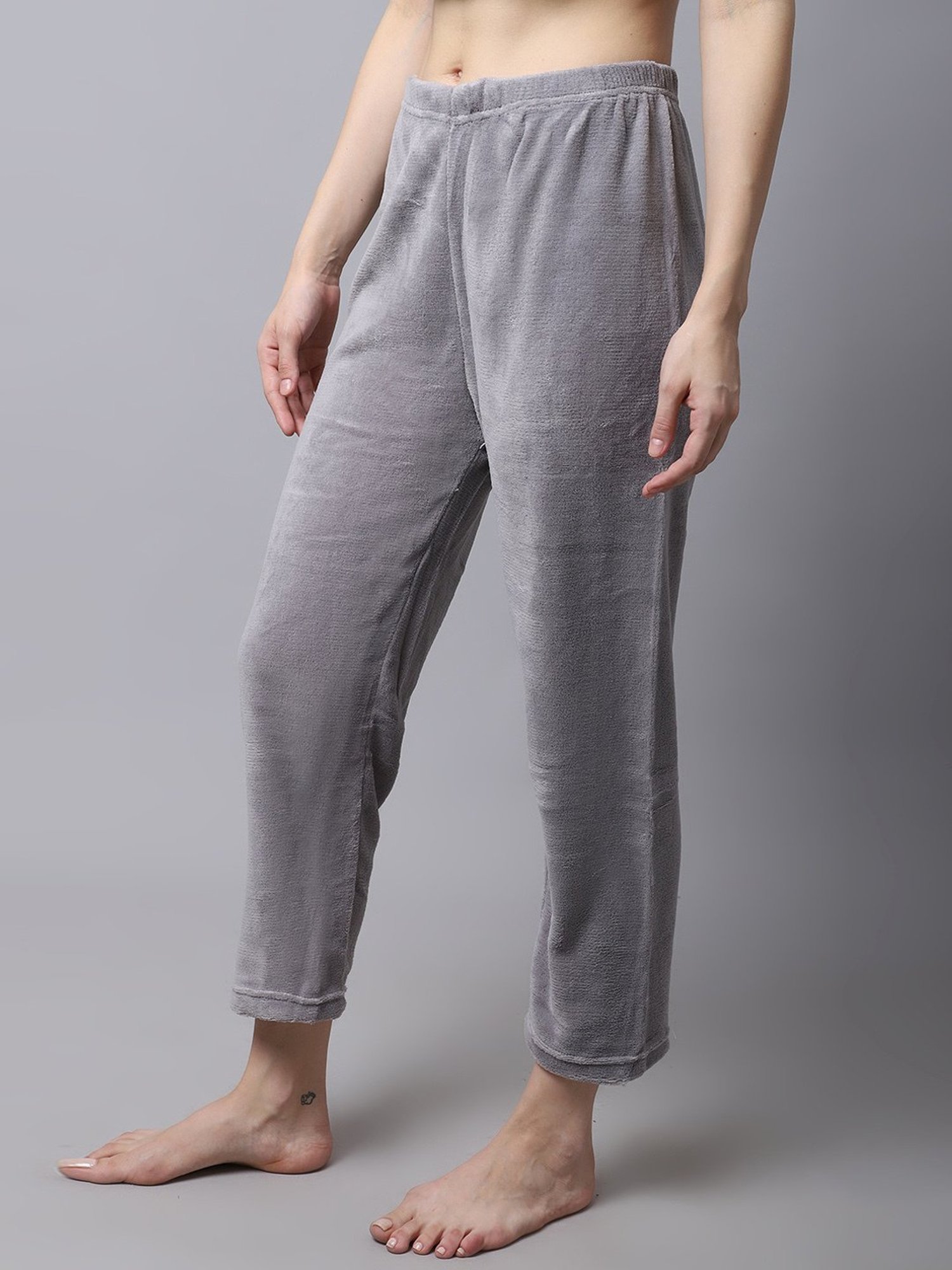 Tag 7 Grey Regular Fit Lounge Pants