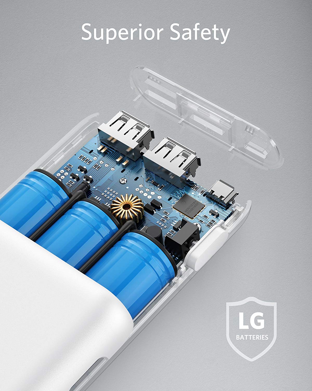 2600mAh Power Bank Portable External Battery Charger for iPhone 4S 5 5S