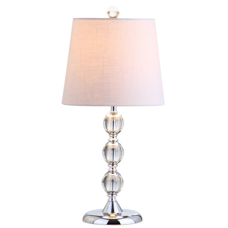 20" Crystal Hudson Mini Table Lamp (Includes LED Light Bulb) Clear - JONATHAN Y