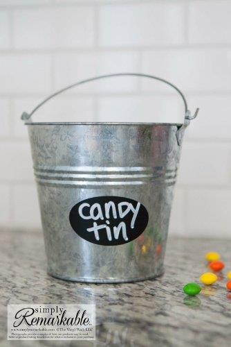 Simply Remarkable Reusable Chalk Labels - 20 Oval Shape 2.5" x 1.5" Chalkboard Stickers Wipe Clean and Reuse Organizing, Decorating, Crafts, Personalized Hostess Gifts, Wedding and Party Favors