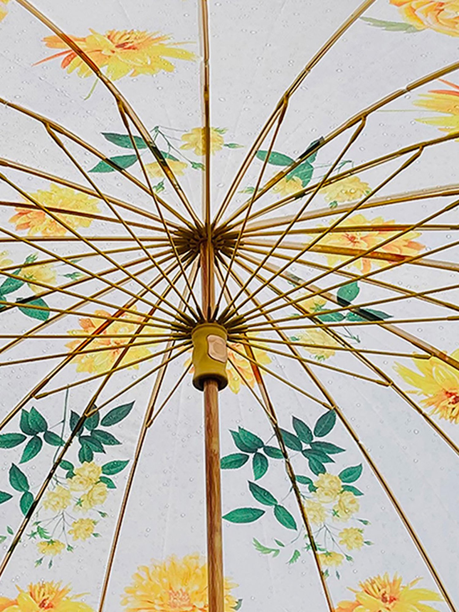 Little Surprise Box LLP Yellow Polyester Kids Umbrella