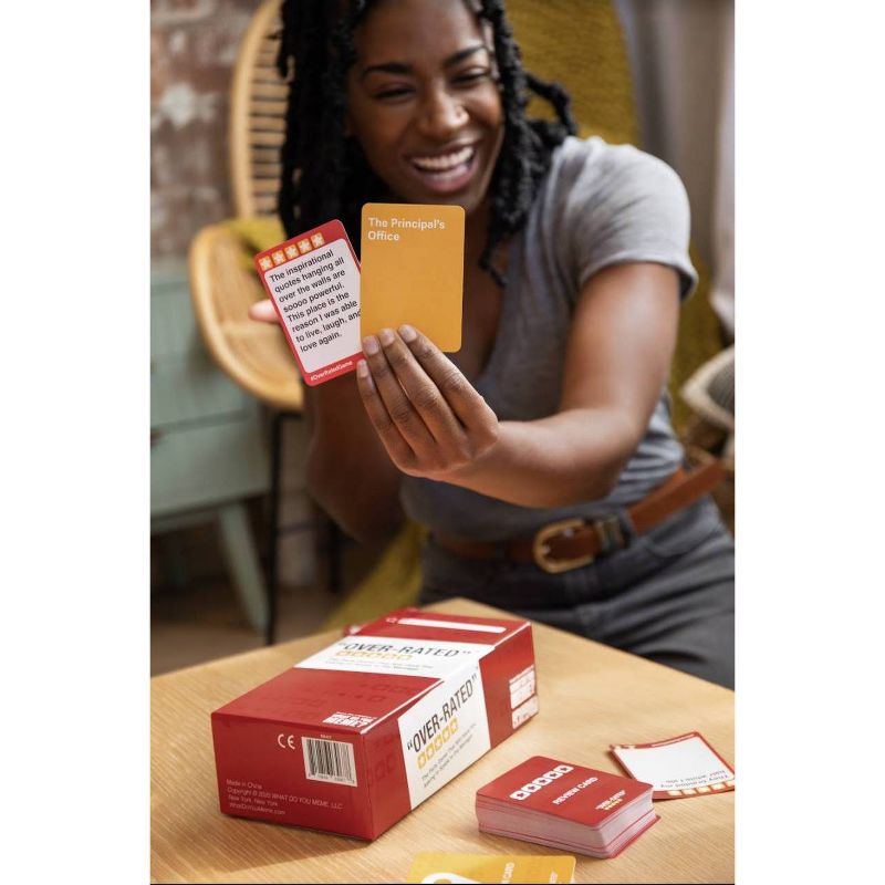 Over-Rated Card Game