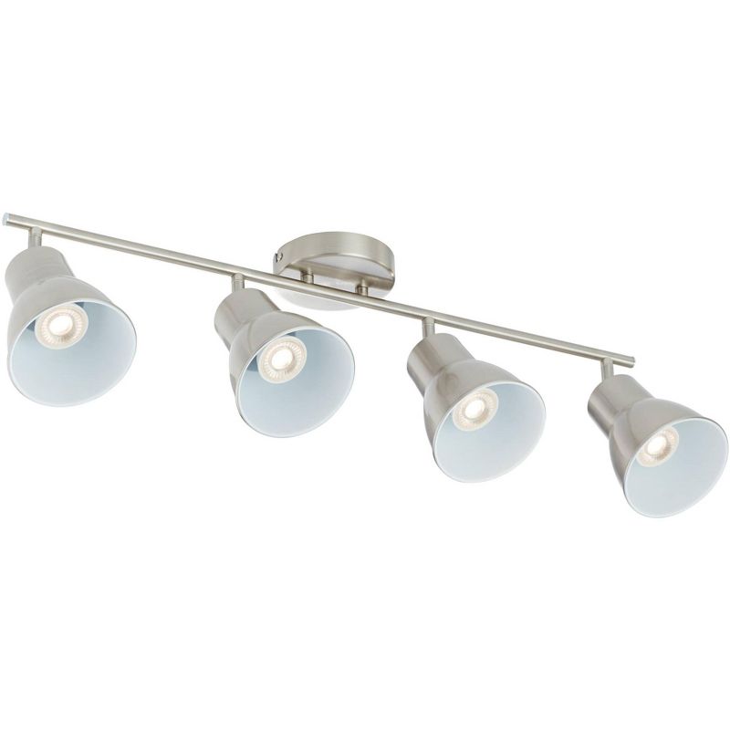 Pro Track Brushed Steel 27.5" Wide LED Track Kit Fixture