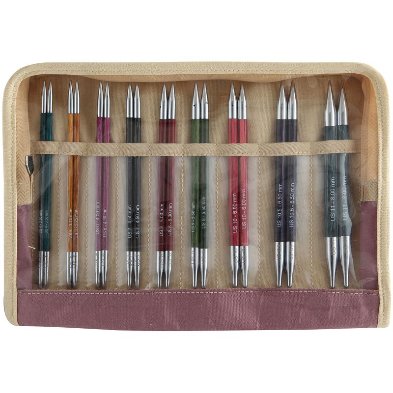 Knitter's Pride-Royale Deluxe Interchangeable Needles Set 16-Sizes 4/3.5mm to 10/6mm