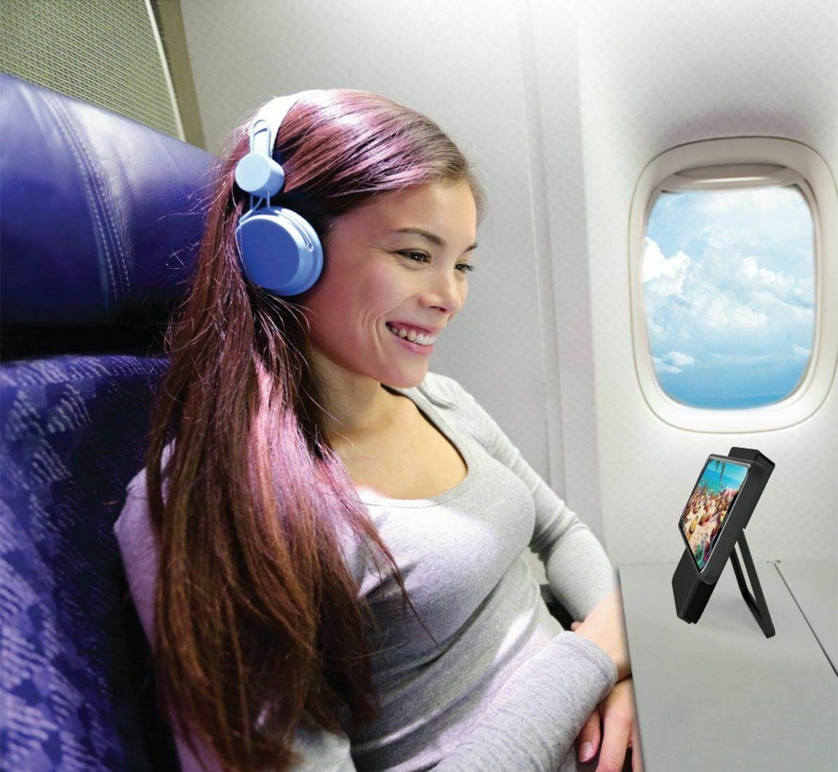 PocketJuice Wireless Air 10,000 mAh Portable Charger for Most USB Enabled Devices - Black