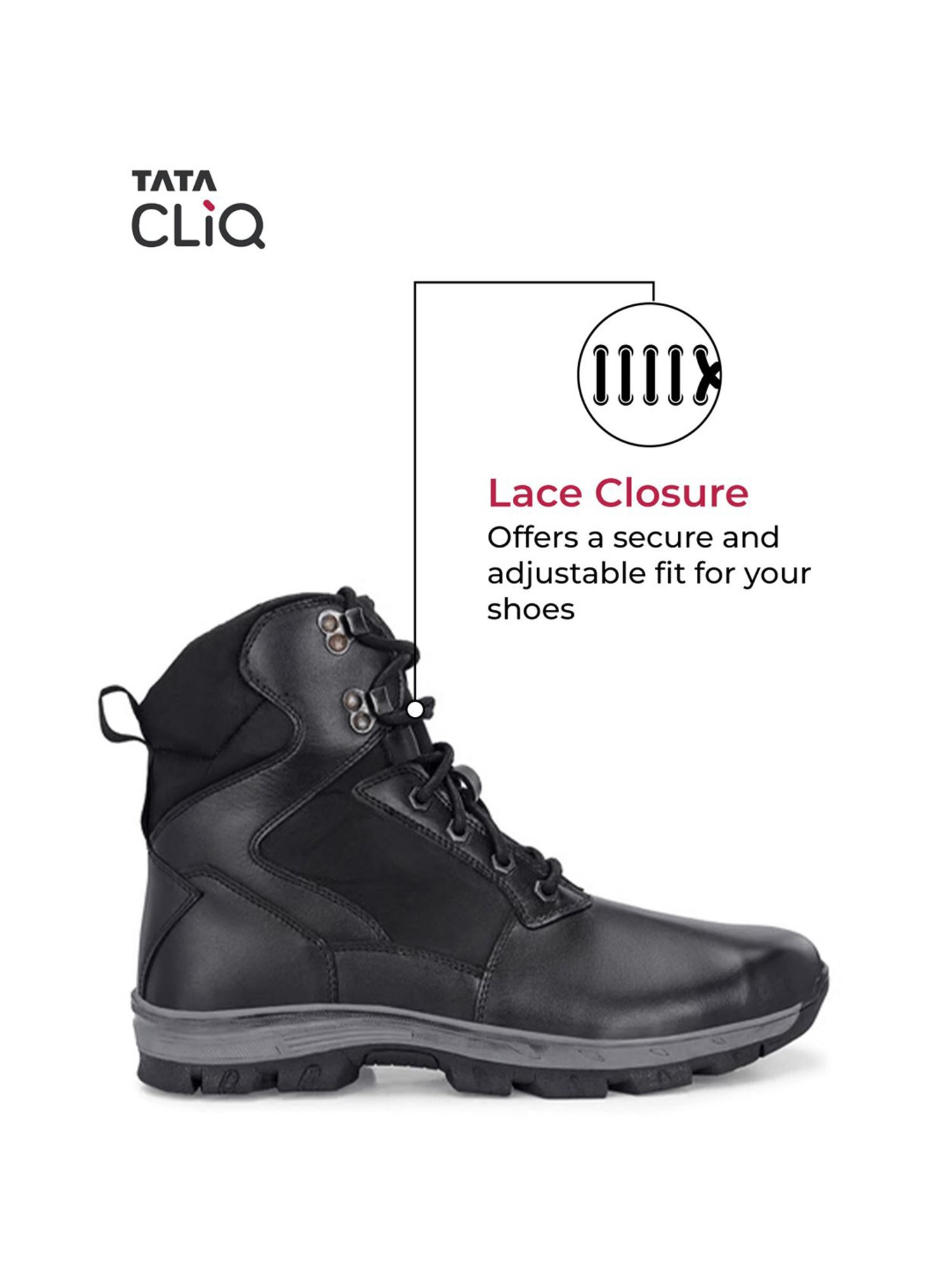 Hoversole Men's Warrior2 Black Derby Boots