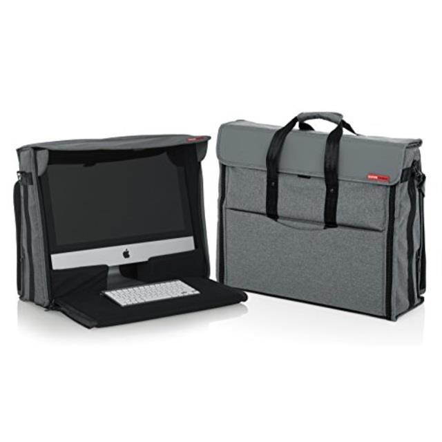 Gator Cases Creative Pro Series Padded Nylon Tote Bag for 21" Apple iMac, Gray