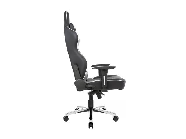 AKRacing Masters Series MAX PU Leather Gaming Chair, 4D Adjustable Armrests, 180 Degrees Recline - White (AK-MAX-WT)