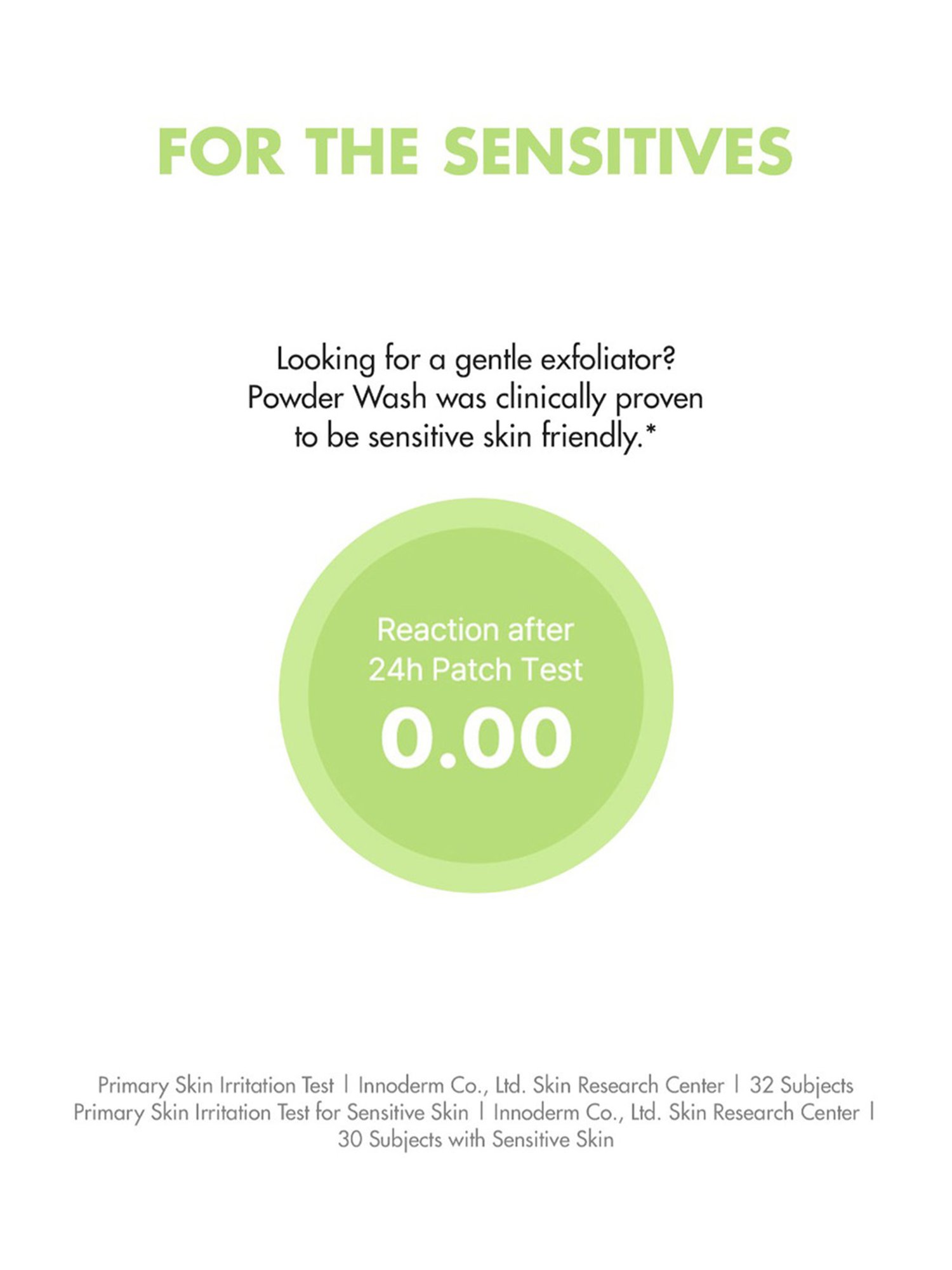 By Wishtrend Green Tea & Enzyme Powder Wash - 110 gm