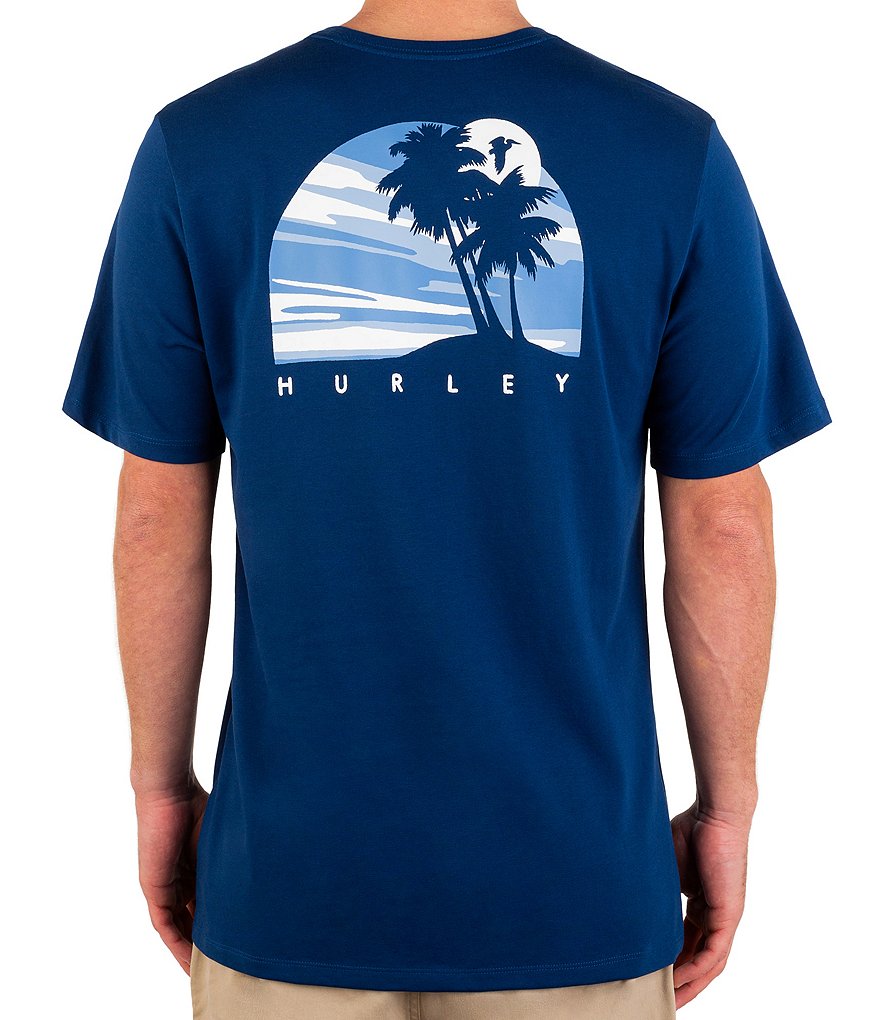 Hurley UPF Everyday Explore Piccupalms Short-Sleeve T-Shirt