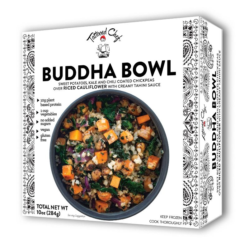 Tattooed Chef Frozen Buddha Bowl - 10oz