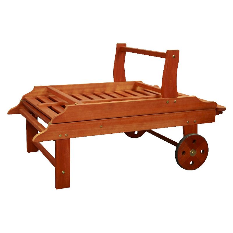 Vifah Single Chaise Lounge - Brown