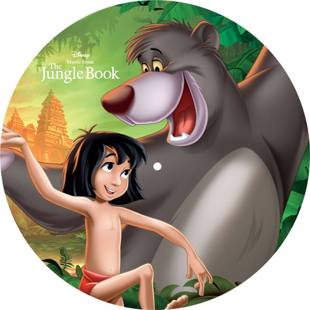 Music From The Jungle Book Soundtrack 180g LP (Picture Disc) (Vinyl)