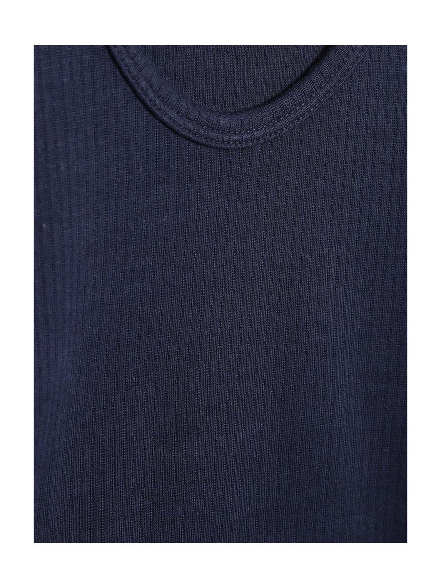 Kanvin Kids Navy Regular Fit Thermal Tops - Set of 2