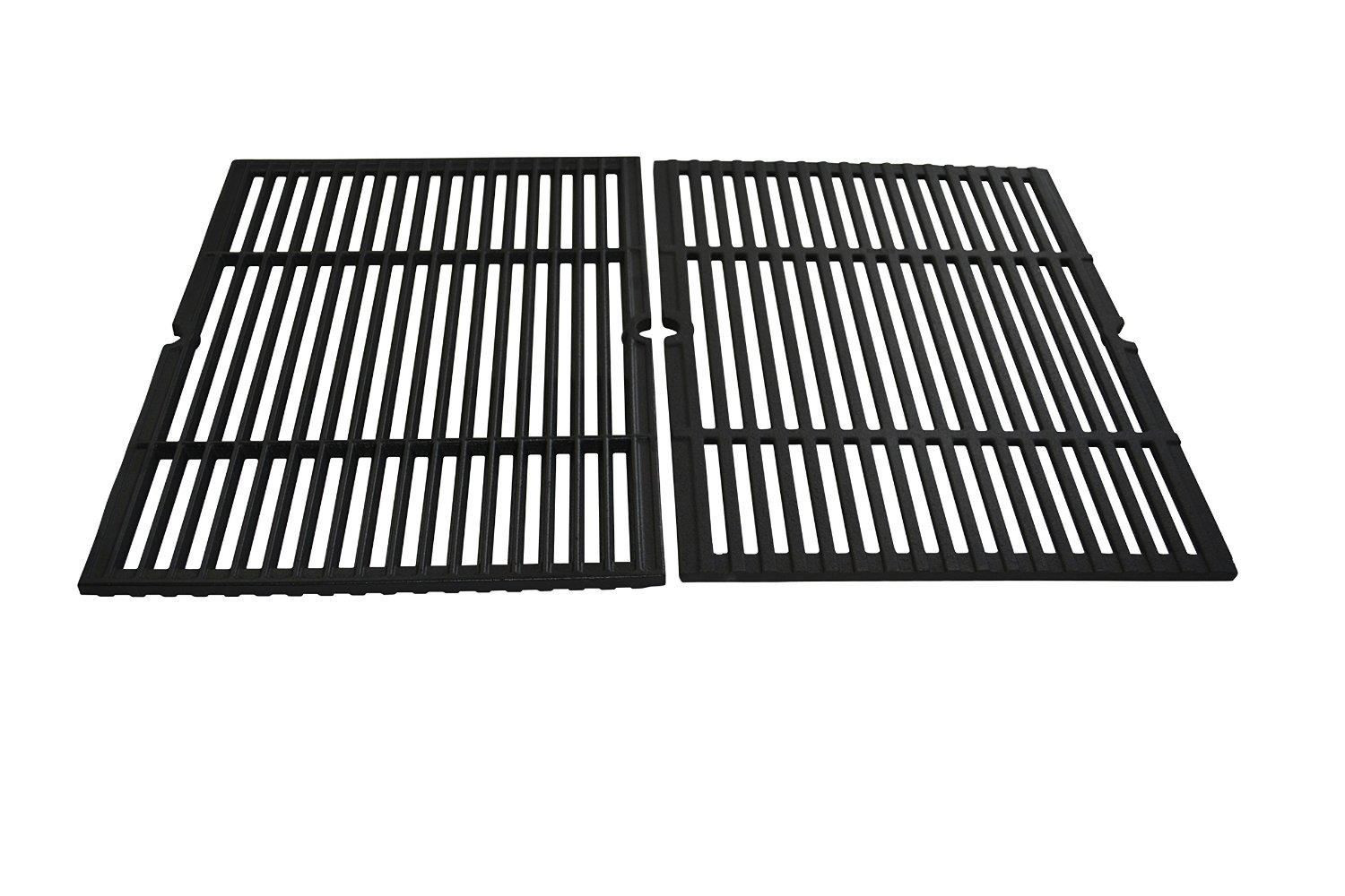 Gas Grill Cast Iron Cooking Grid, 2 pcs, for Kenmore & Others, 66652