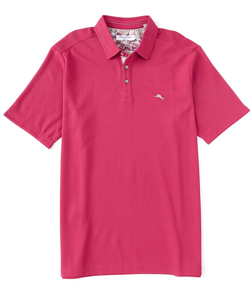 Cutter & Buck Big & Tall Prospect Textured Performance Stretch Short-Sleeve Polo Shirt