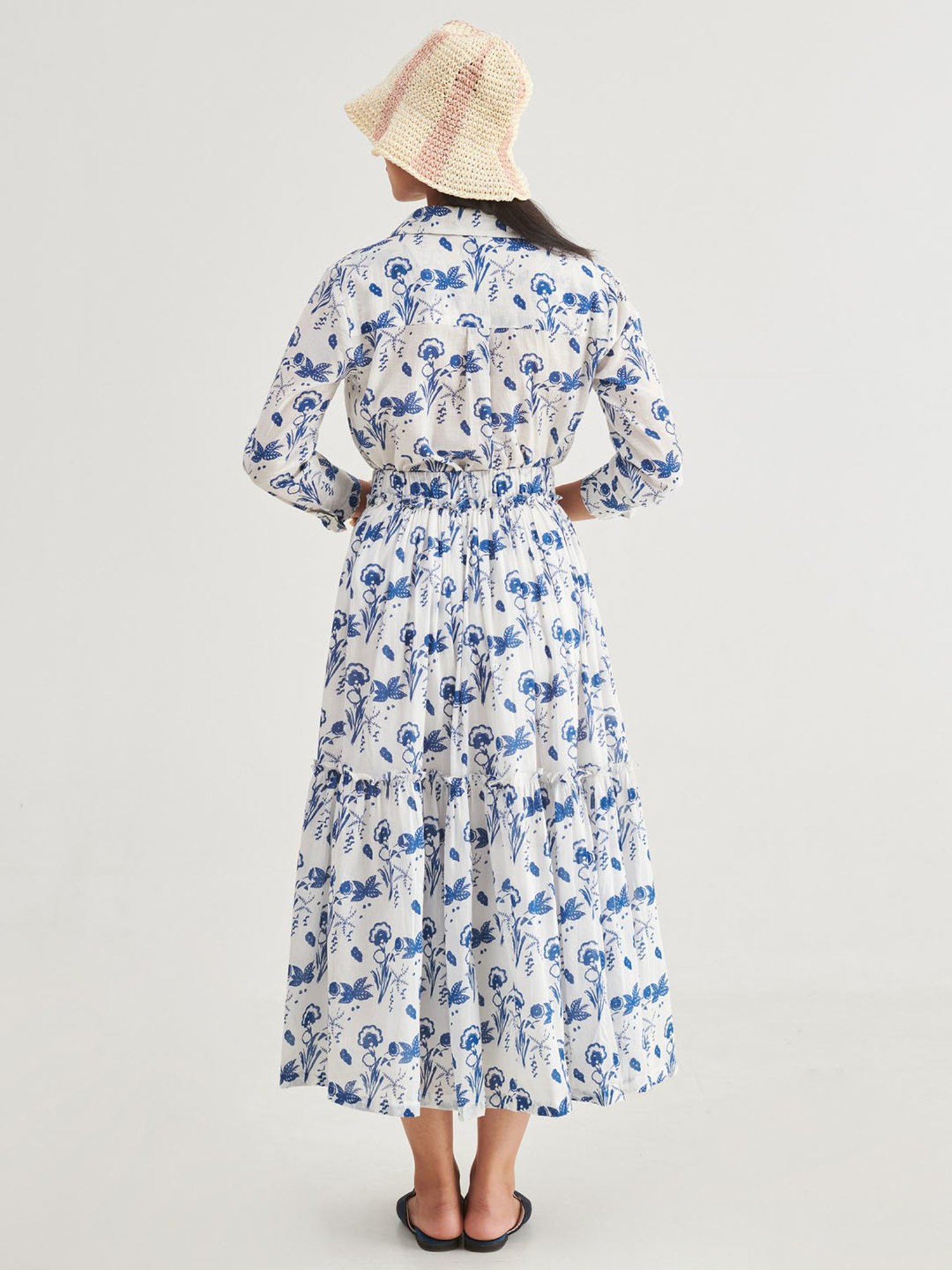 Prakriti Jaipur Indigo Skirt Co-Ord Set