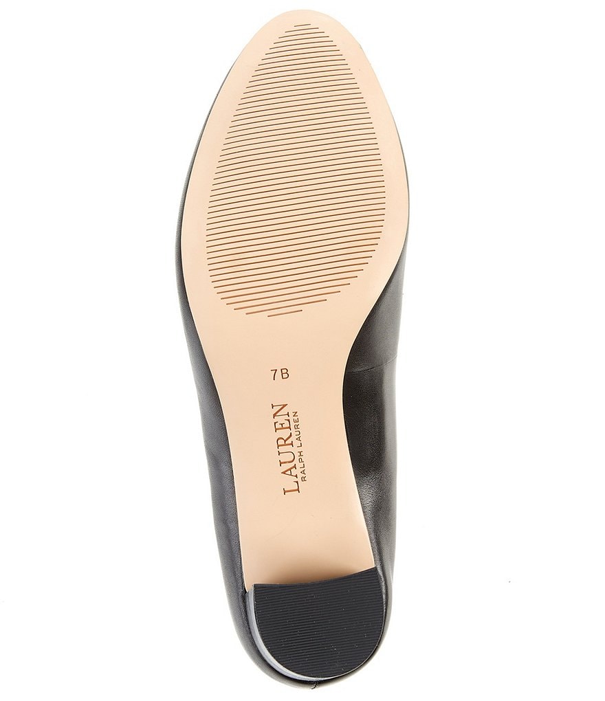 Lauren Ralph Lauren Brendi Leather Pumps