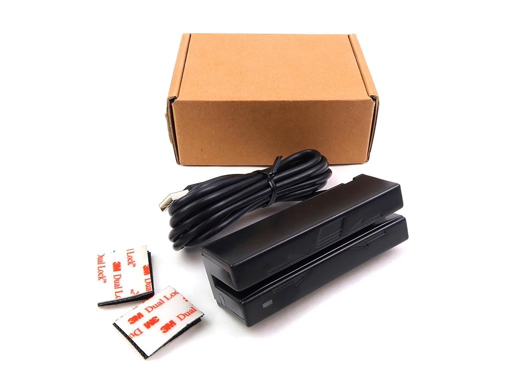 21040110 LOT OF 100 Magtek Magnetic Credit Dual Track Swipe Black Card Reader Accessories Lots