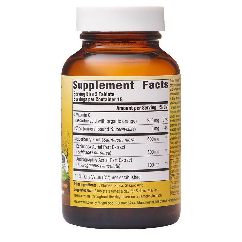 MegaFood Immune Defense Supplement - 30ct