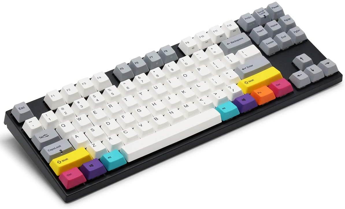 Varmilo VA87M CMPYO White LED TKL Dye Sub PBT Mechanical Keyboard (Cherry MX Silent Red)