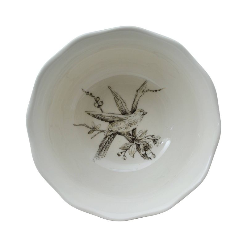 16pc Porcelain Adelaide Dinnerware Set White - 222 Fifth