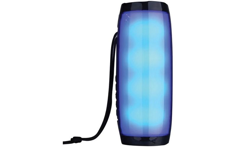 Naxa VIBE NAS-3099 Bluetooth Speaker System - Black - 120 Hz to 20 kHz - Battery Rechargeable - USB