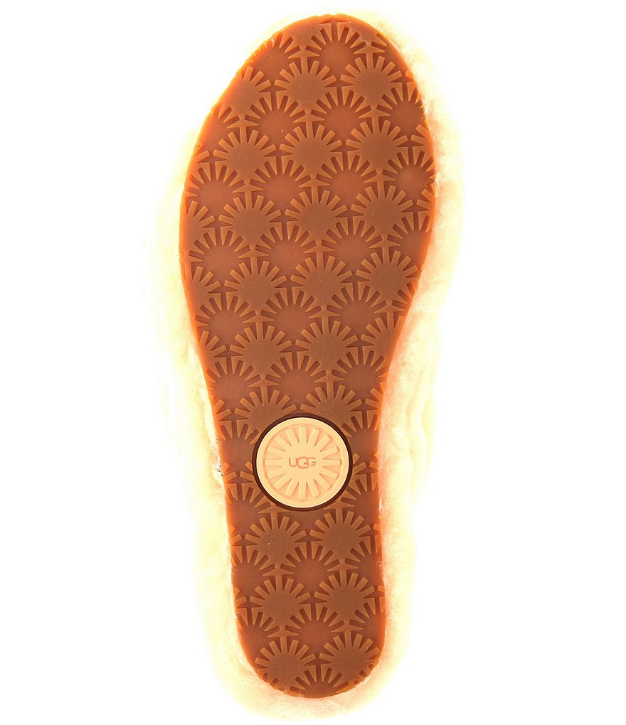 UGG&reg; Logo Fluff Yeah Fur Slides