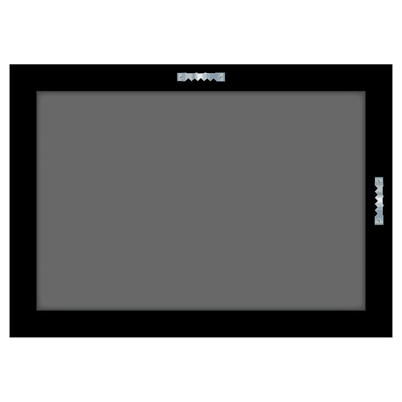 6X20 Black 5 Opening Linear Collage Frame - Gallery Solutions