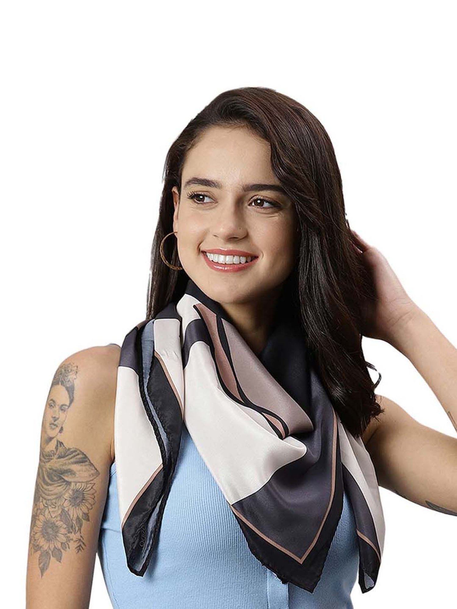 Tossido MultiColor Printed Stole