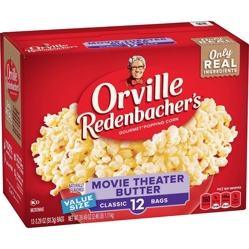 Orville Redenbacher's Movie Theater Butter Microwave Popcorn - 10ct