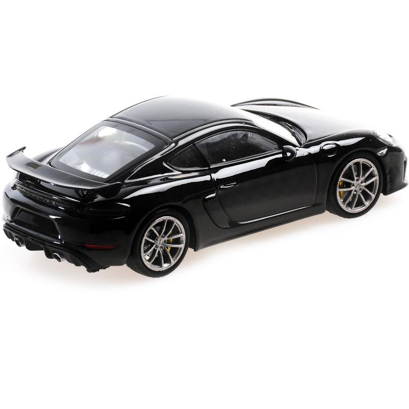 2020 Porsche 718 Cayman GT4 Black Limited Edition to 336 pieces Worldwide 1/43 Diecast Model Car by Minichamps